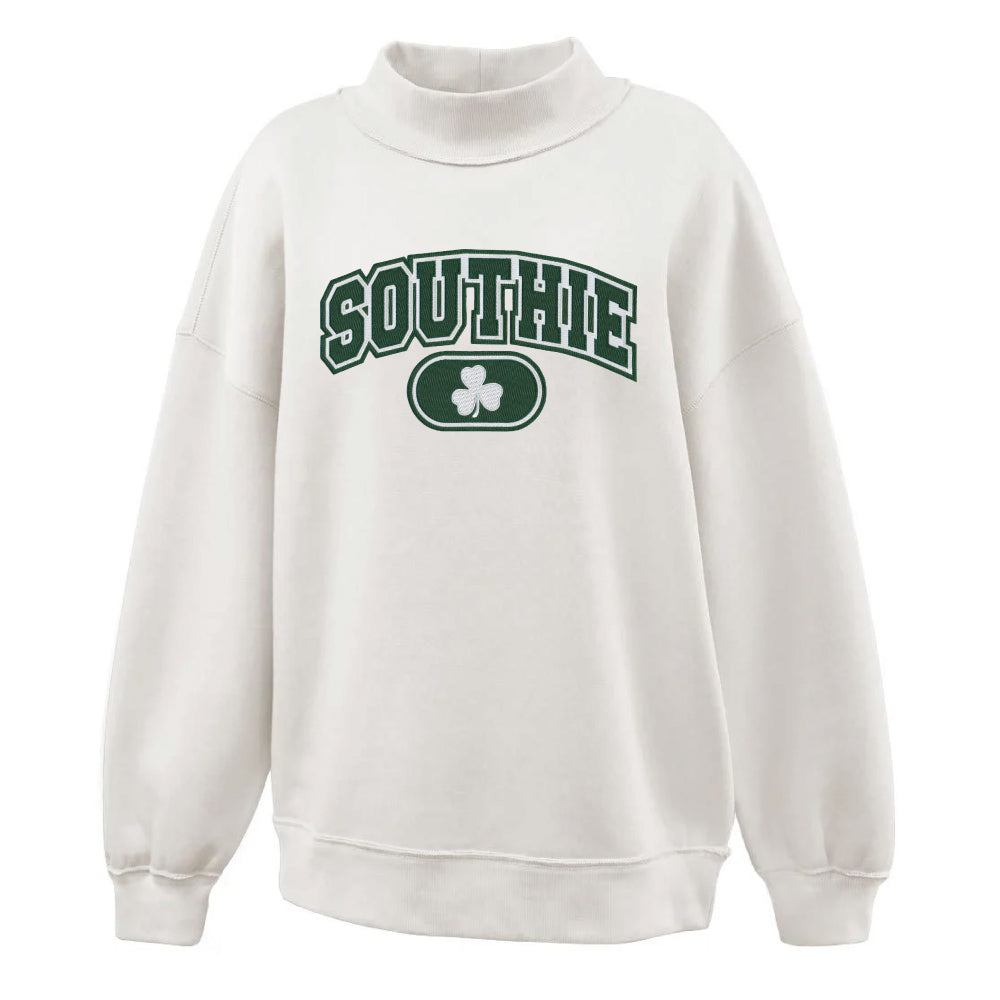 Southie Athletic Tackle Twill Mockneck