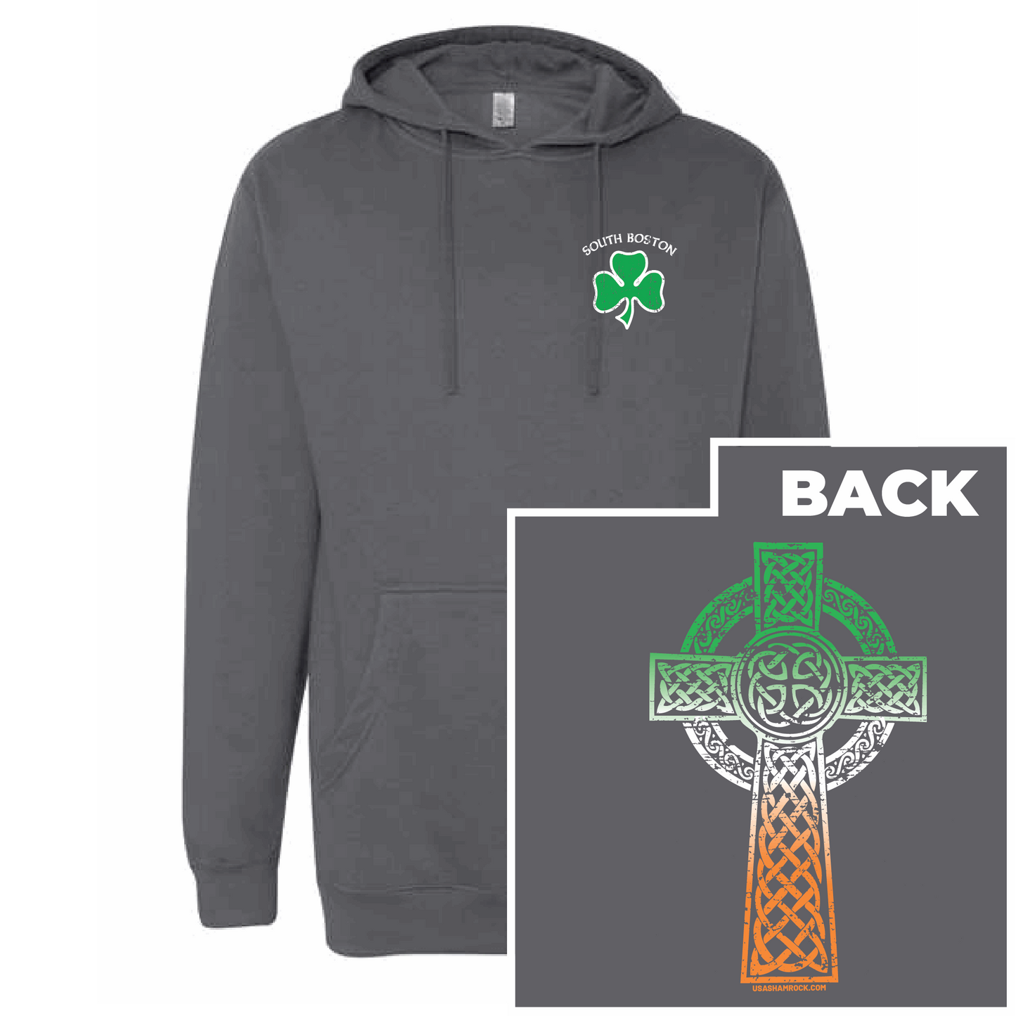 South Boston Tri Cross Hoodie My City Gear