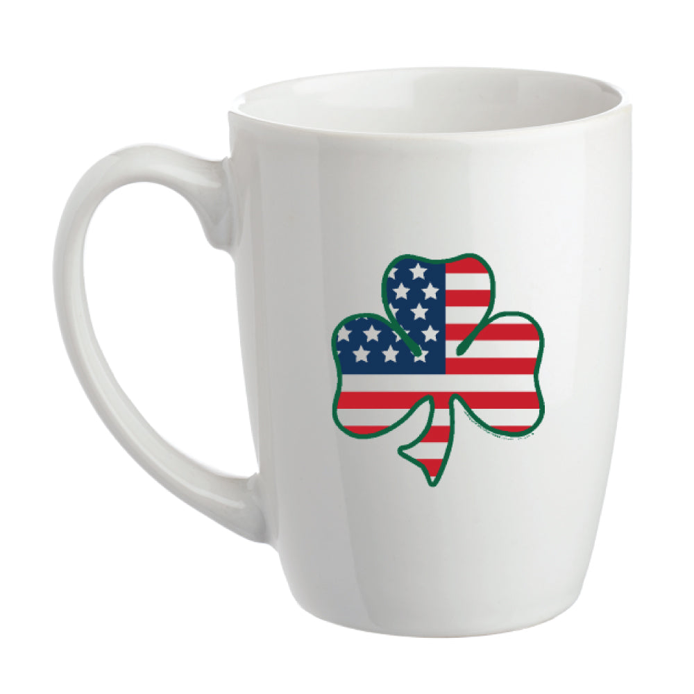 USA Shamrock Ceramic Mug